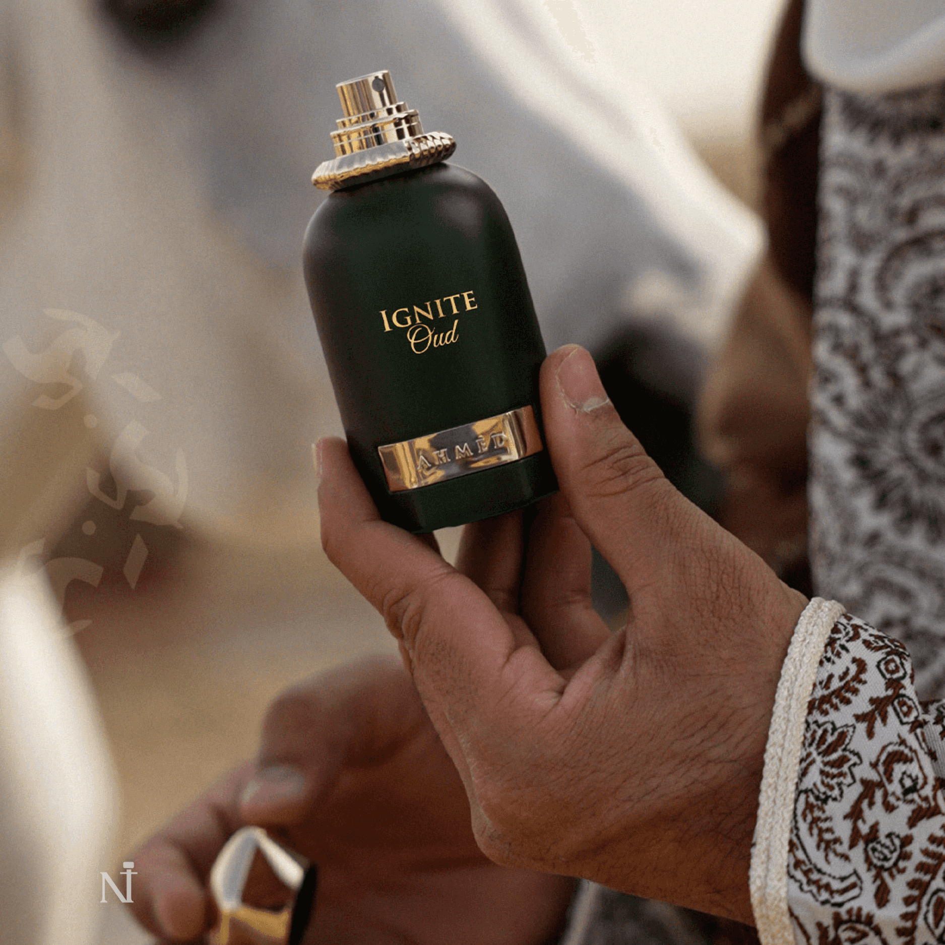 Ahmed Al Maghribi Ignite Oud Perfume 60ml - Ezzent - 